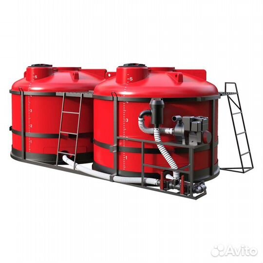 Емкости кас, Растворный узел для кас