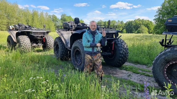 Квадроцикл болотоход Уран Охотник