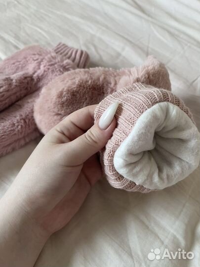 Мягкие варежки