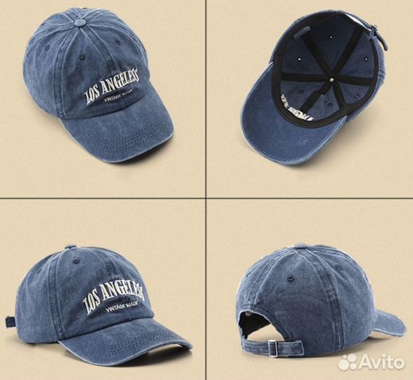 Бейсболка Los Angeless (синяя)