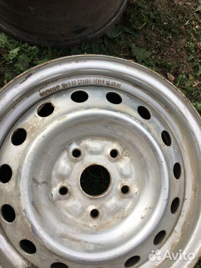 Диски штампованные 15