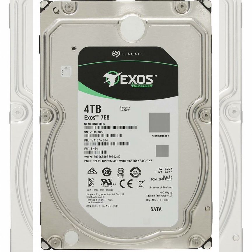 [ST4000NM0035] Жесткий Диск Seagate 4tb Sata3.5 St4000nm0035