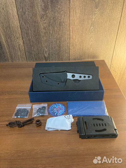 Нож Petrified Fish bison