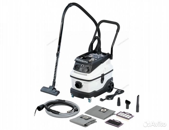 Пылесос одномоторный 30л 1600 Вт nordberg NV34