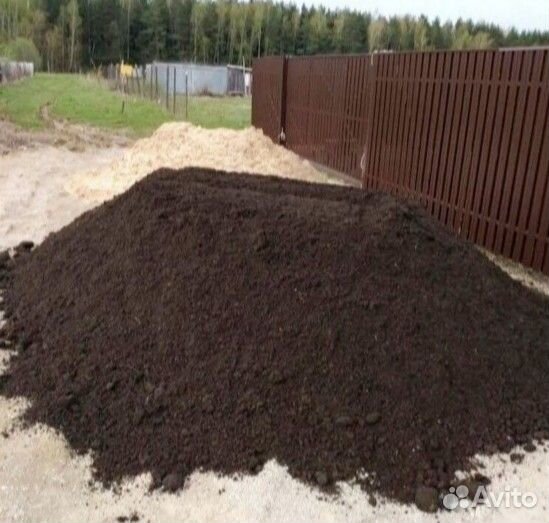 Навоз, перегной, чернозём, песок, щебень