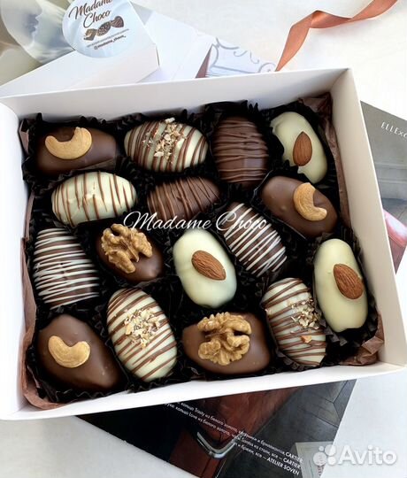 Королевские финики в бельгийском шоколаде