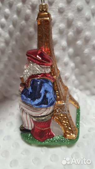 Елочная игрушка французский Дед Мороз