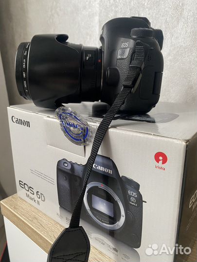 Зеркальный фотоаппарат canon 6d mark 2