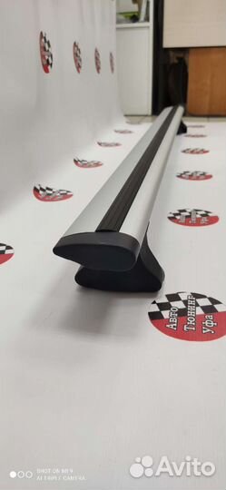 Багажник аэродинамический крыловидный на рейлинги