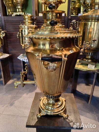 Дровяной самовар, старинный, царский