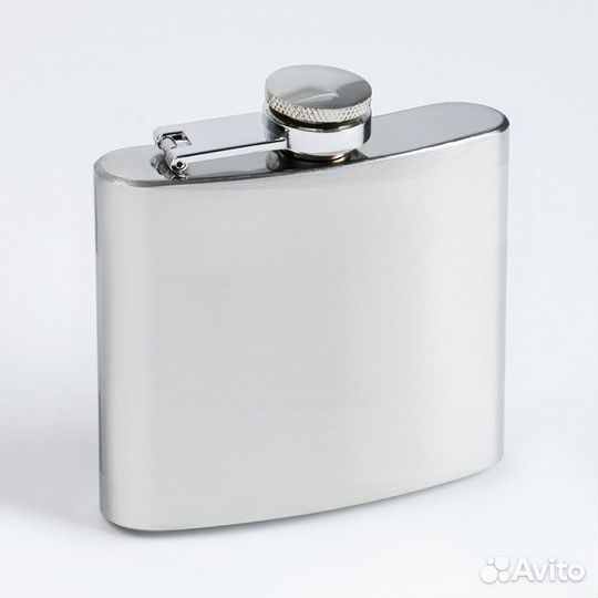 Фляжка 180 мл 9.5х11 см, без рисунка