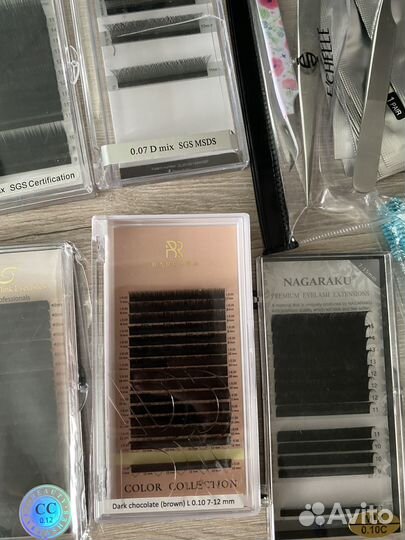 Готовый набор для наращивания ресниц