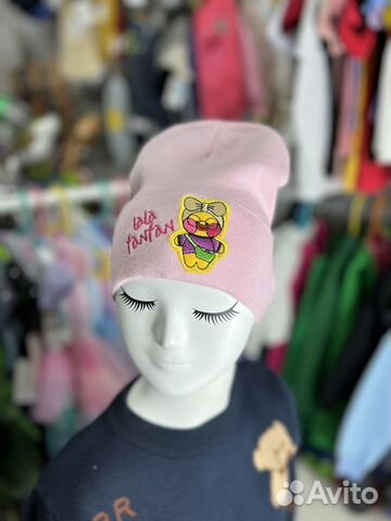 Детская шапка с уткой