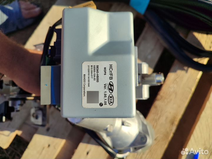 Электро усилитель руля hyundai solaris 2