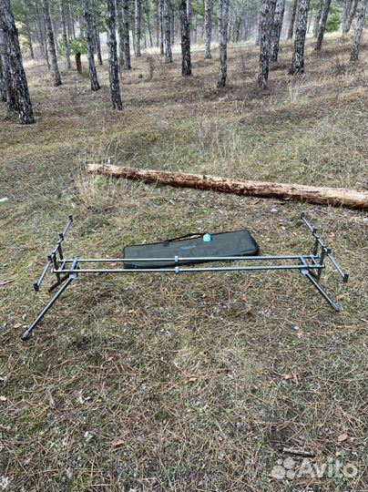 Род-под на 4 удилища нержавейка