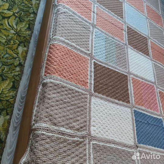 Плед покрывало ручной работы