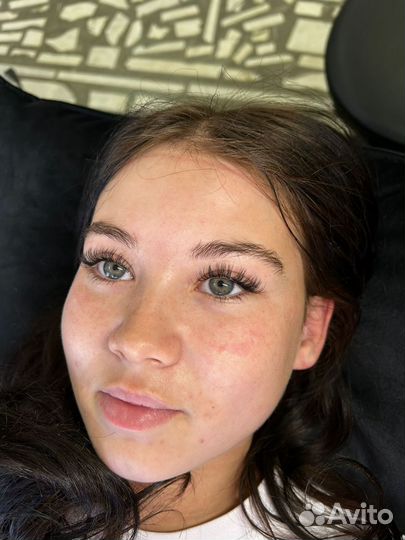 Наращивание ресниц модель