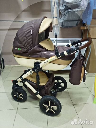 Коляска 3 в 1 Pepe Ecco (Verdi)