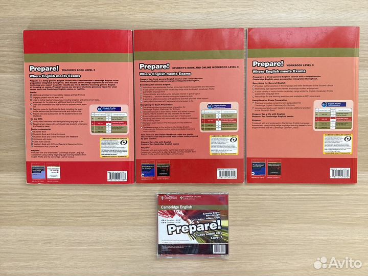 Комплект Prepare 1ed Level 5 (B1)