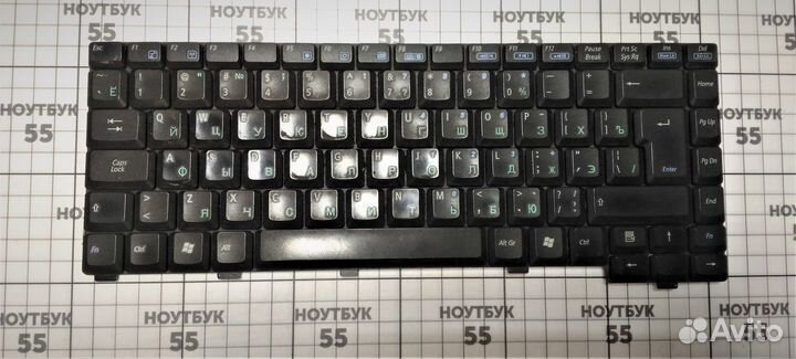 Клавиатура ноутбука asus A3, F5, X50N, PRO59LE