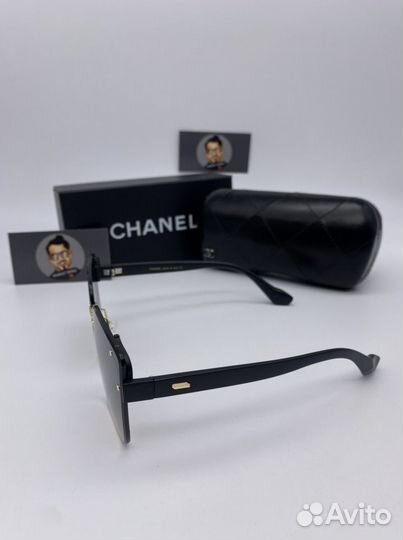 Очки chanel с фирменным комплектом