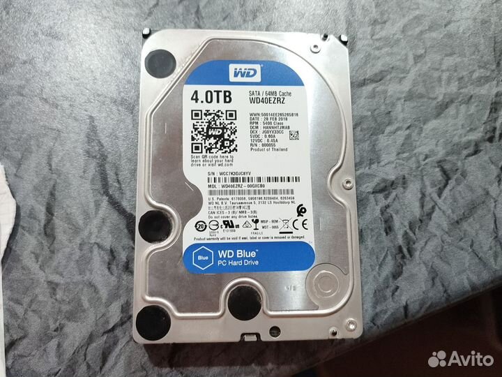 Жесткий диск wd 4 tb