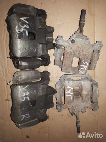 Тормозной суппорт ниссан скайлайн 35