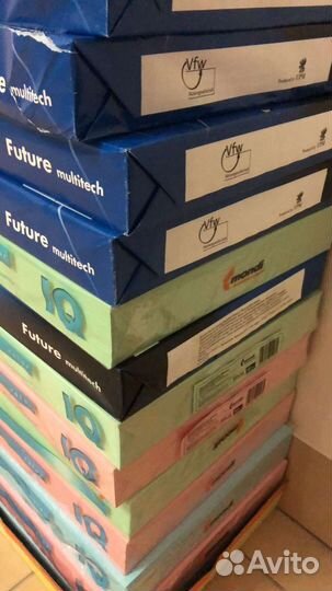 Бумага белая и цветная А3