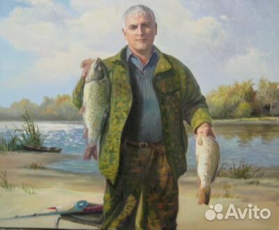 Портрет маслом на холсте по фото