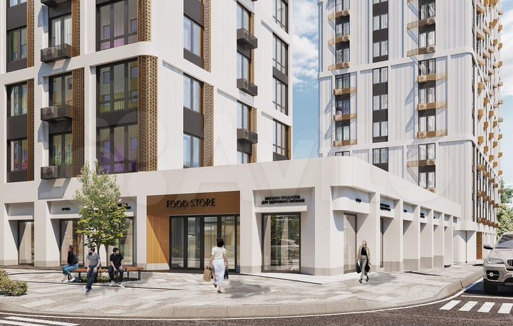 2-к. квартира, 65,5 м², 15/22 эт.