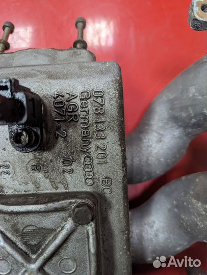 Коллектор впускной Audi A6 Allroad C5 2.7T