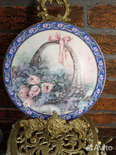 Декоративная Тарелка коллекционная Lena Liu Лена Л