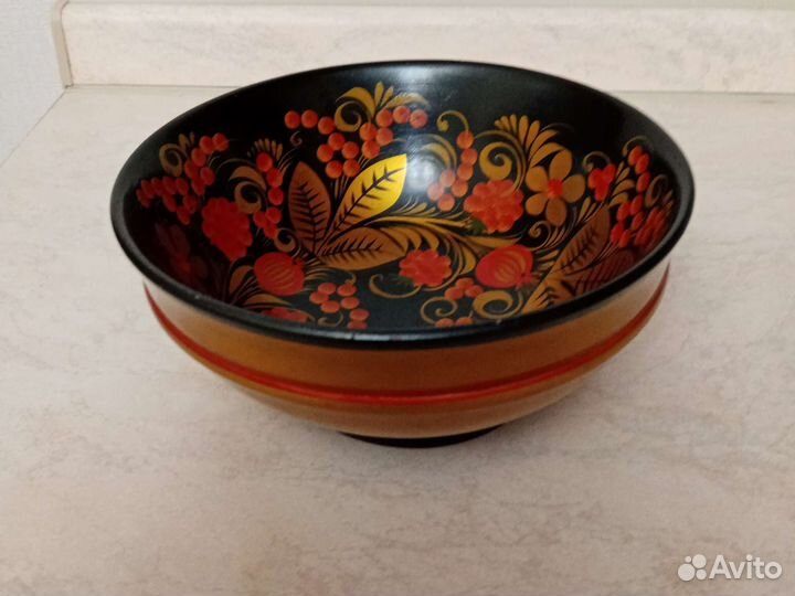 Набор деревянной посуды хохлома