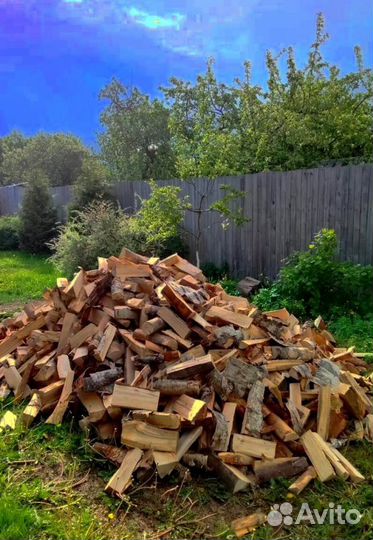 Дрова колотые Осина