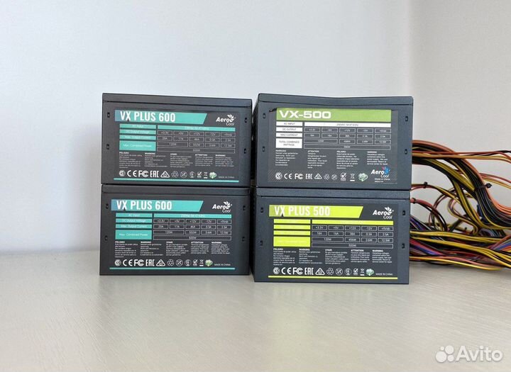 Блок питания 600W / 550W / 500W / AeroCool