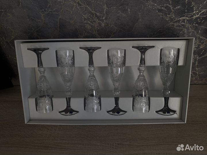 Набор бокалов Crystal Bogemia 6 шт