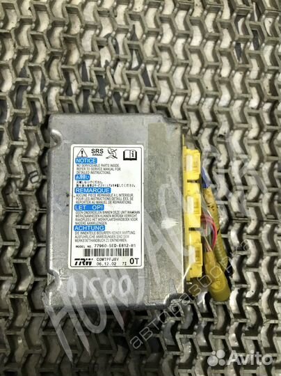 Блок AirBag Honda Accord 77960-SED-E812