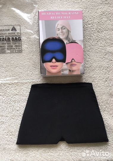 Гелевая маска для лица, сна и от головной боли