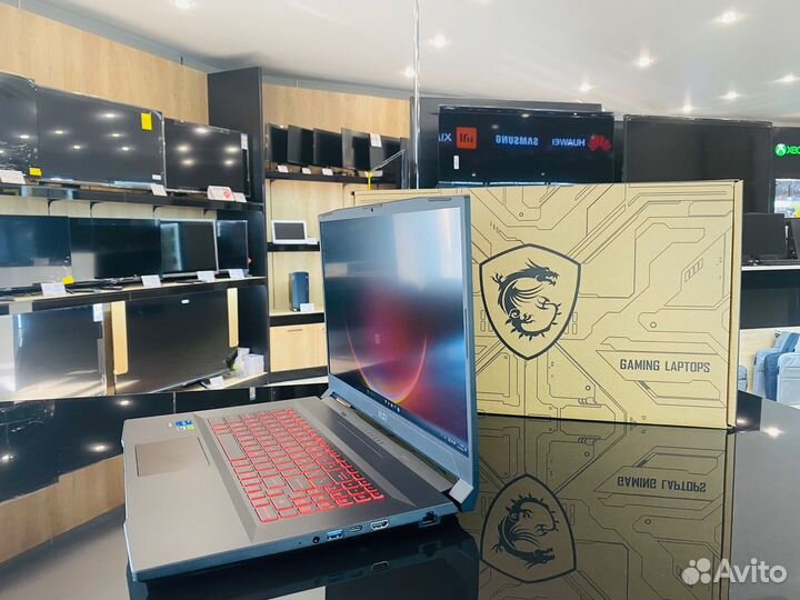 Игровой MSI 17.3/i5 11/RTX 2050 4Gb/8Gb/SSD 256Gb