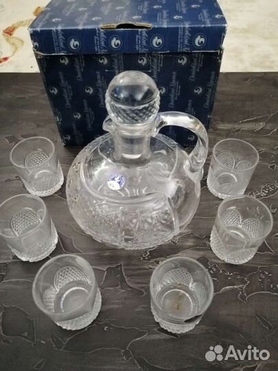 Бокалы Чехия новые, набор 