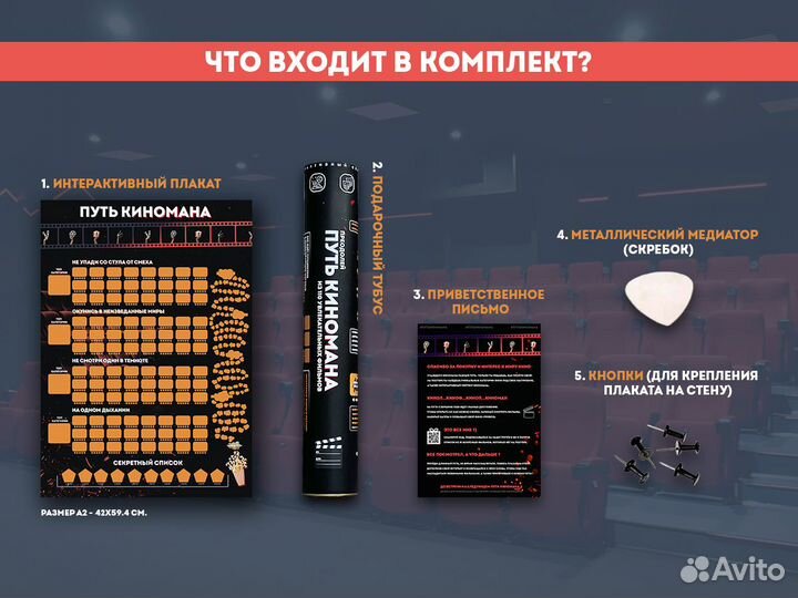 Интерактивный скретч-постер 