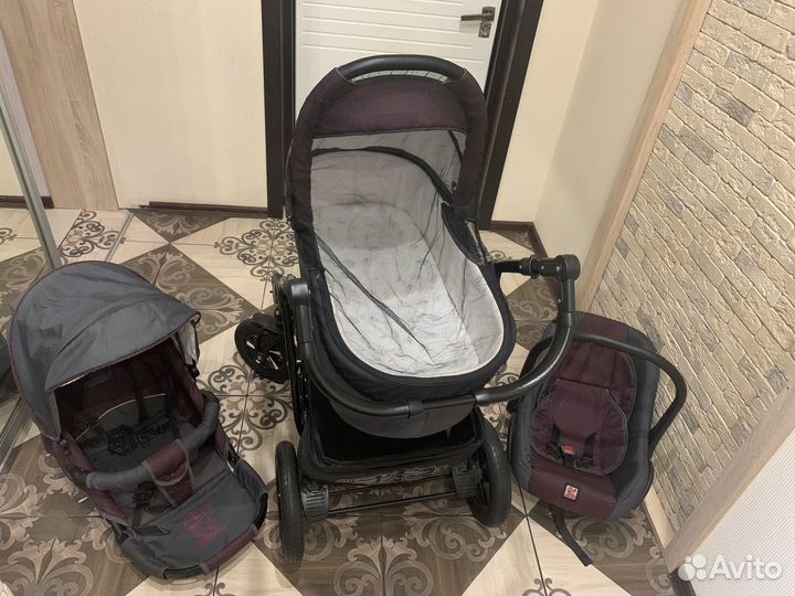 Коляска sonik verdi 3 в 1
