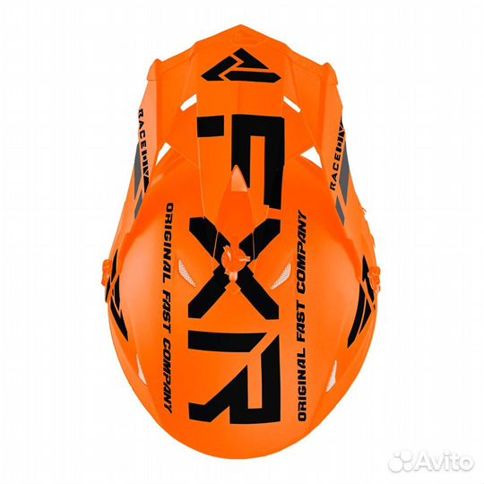 Шлем FXR Blade Race Div Orange/Black