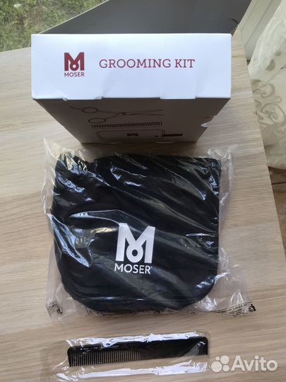 Набор расческа и косметичка Moser новый набор
