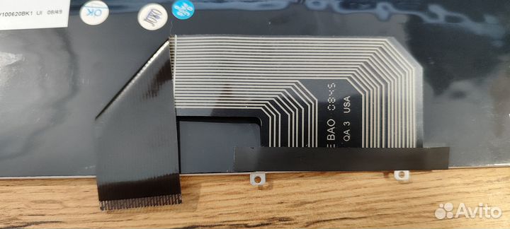 Клавиатура для ноутбука Lenovo S9,S10. Англ. раскл