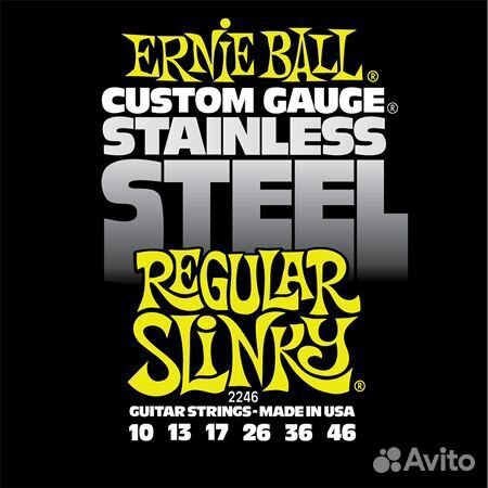 Ernie Ball P02246 Regular Slinky Steel струны