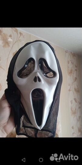 Маски реалистичные новый год карнавал хэллоуин