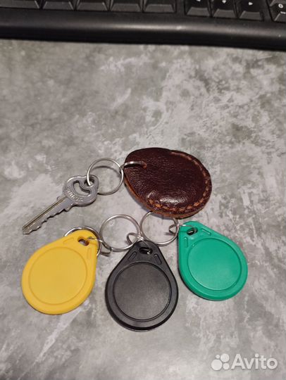 Ключи для домофона. Чехол из натуральной кожи