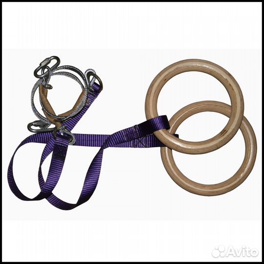 Кольца гимнастические профессиональные