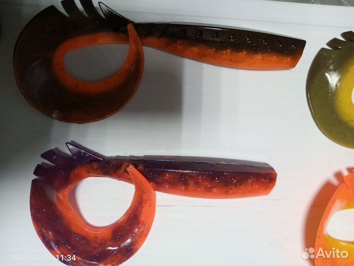 Приманка силиконовая копия Frapp Funky Grub